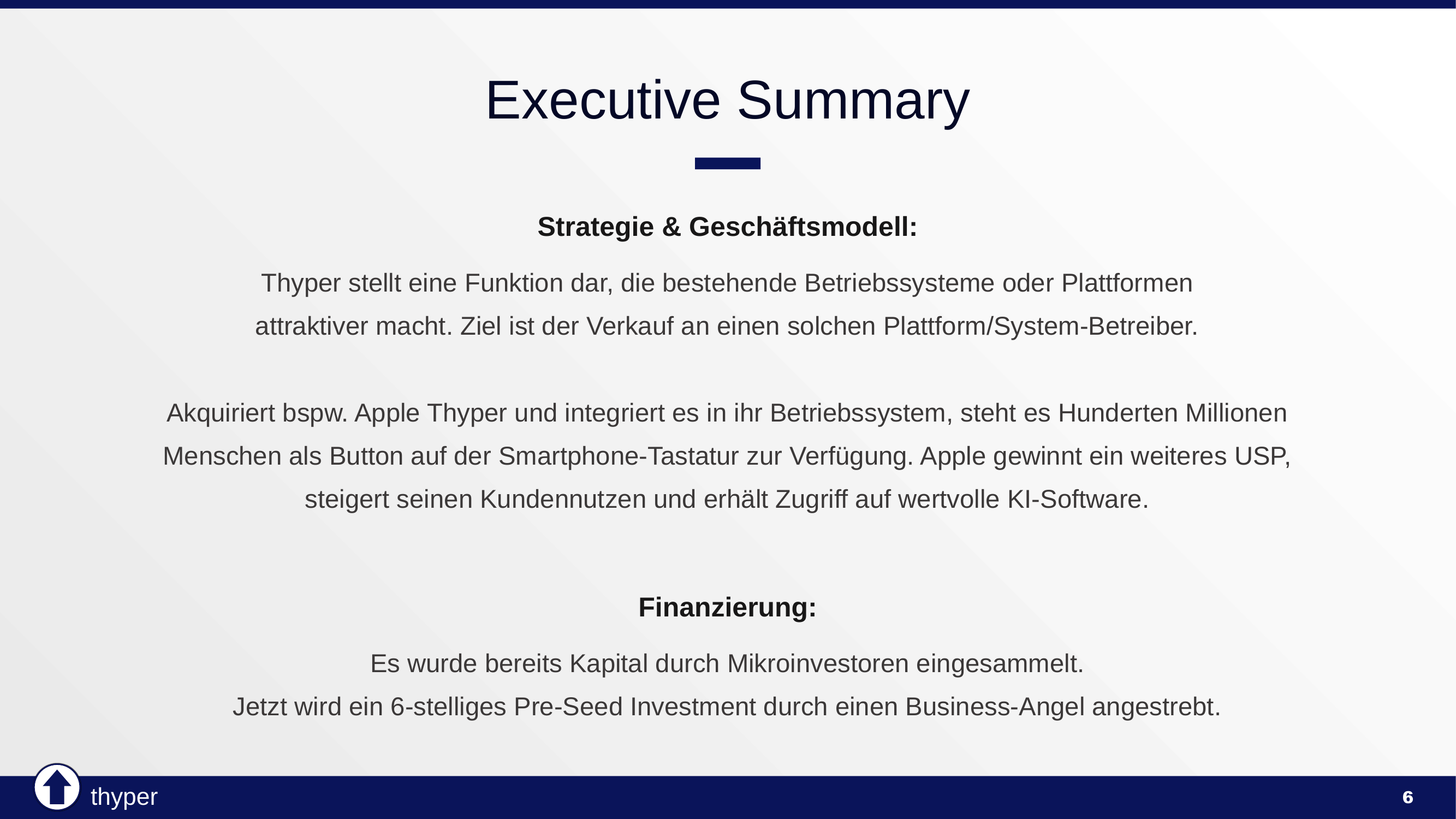 Thyper Pitch Deck Slide 6